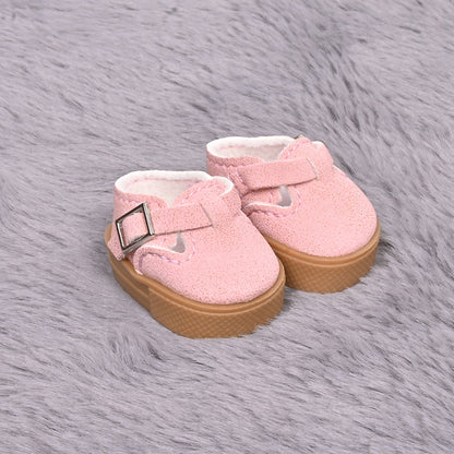 Birken-Style Doll Sandals for Labubu Gen 1 / 2 / 3 – Mini Doll Shoes Accessory