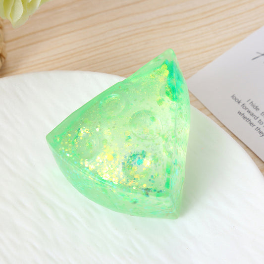 Glitter Maltose Squishy Stress Relief Toy Soft Squeeze Fidget Sensory Toy