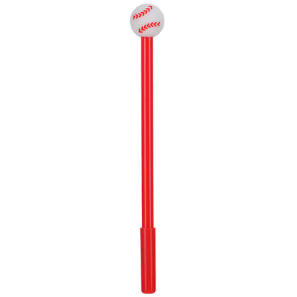 Sports Ball Silicone Top Gel Pen Black Ink Creative Ballpoint Pen