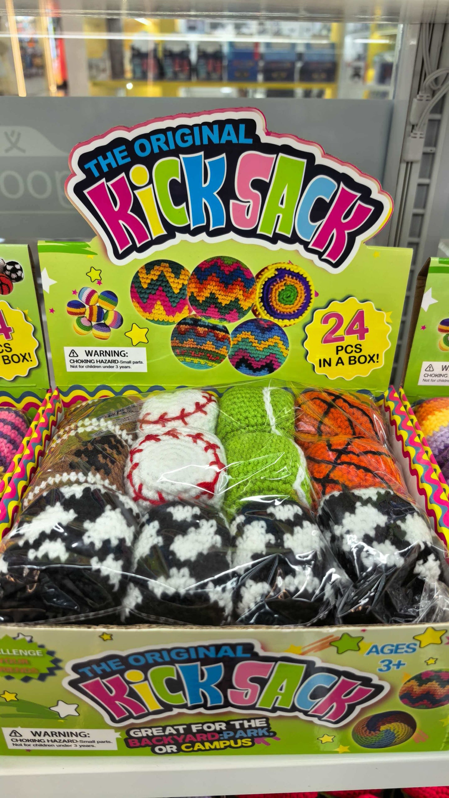 Handmade Crochet Stress Balls Set – Knitted Fidget Balls (24pcs Display Box, Assorted Colors)