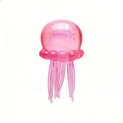 Glitter Jellyfish Toy Slow Rising Stress Relief Squeeze Toy Boxed Set
