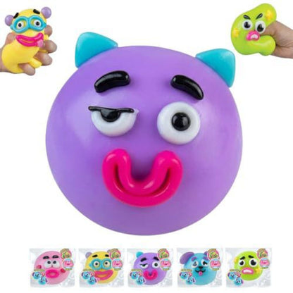 Dog Face Swap Squishy Realistic Stress Relief Squeeze Toy