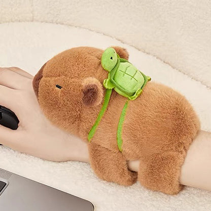 Plush Animal Slap Bracelets – Capybara, Panda & More