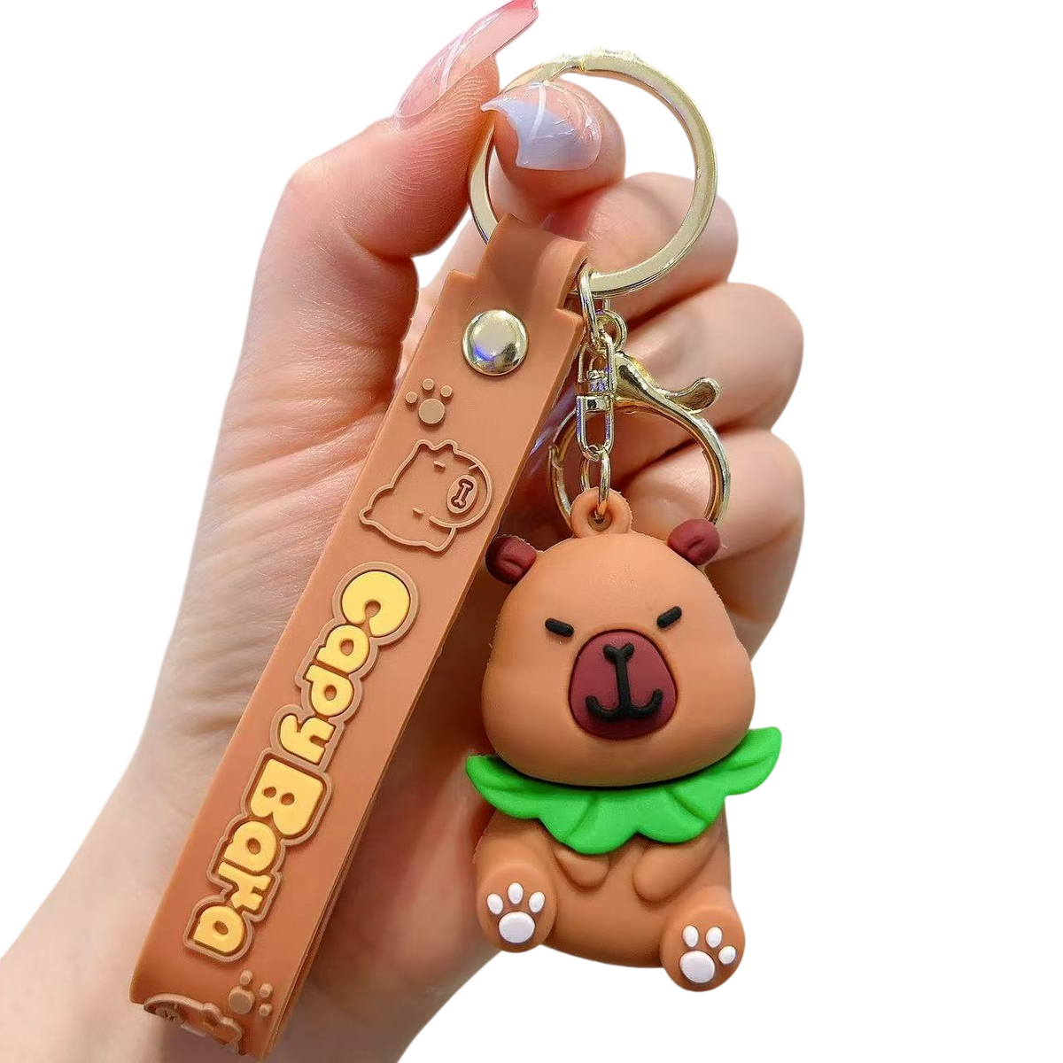 Cute Capybara Keychains – Kawaii Animal Bag Charms & Novelty Gifts