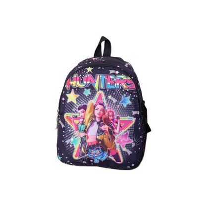 K-Pop Demon Hunters Cartoon Backpack Cute Kindergarten School Bag for Boys & Girls