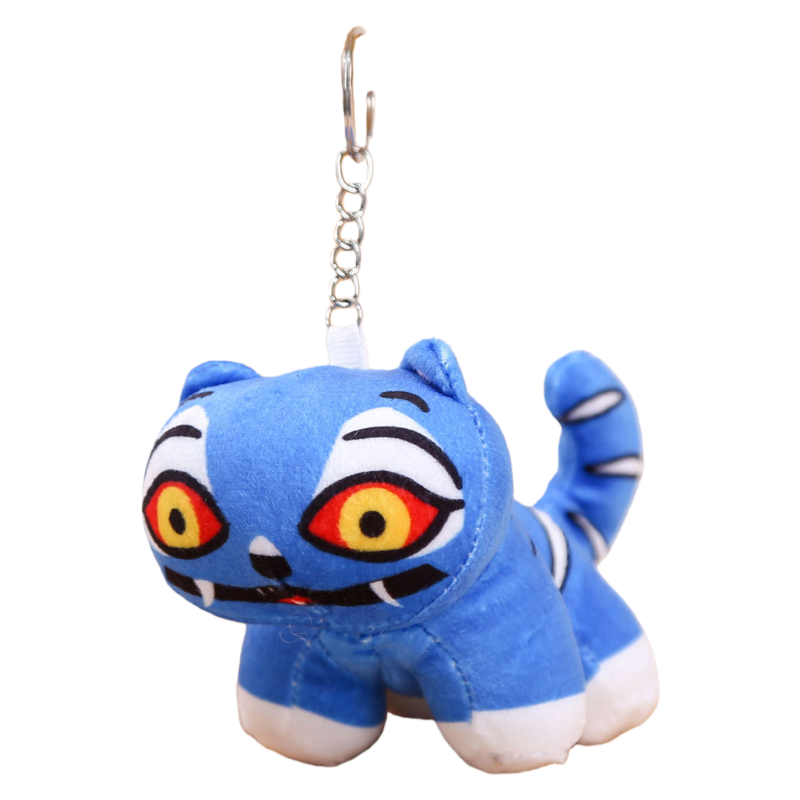 K-Pop Demon Hunters Tiger & Bird Plush Keychain Backpack Charm Stuffed Toy Accessory