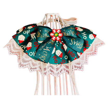 Christmas Pet Bandana – Holiday Dog and Cat Triangle Scarf, Festive Bib Neck Accessory