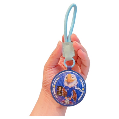 2026 World Cup Mascot Leather Keychain | Fan Accessories Bag Charm for USA–Canada–Mexico