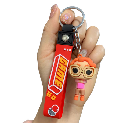 Stranger Things Inspired Monster Plant Silicone Key Chain Figure Bag & Car Key Accessory