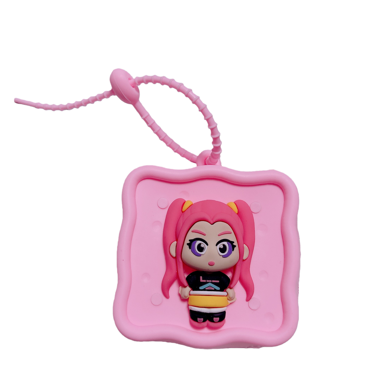 K-pop Demon Hunters Coin Purse Keychain Silicone Wallet Charm Zipper 5 Styles