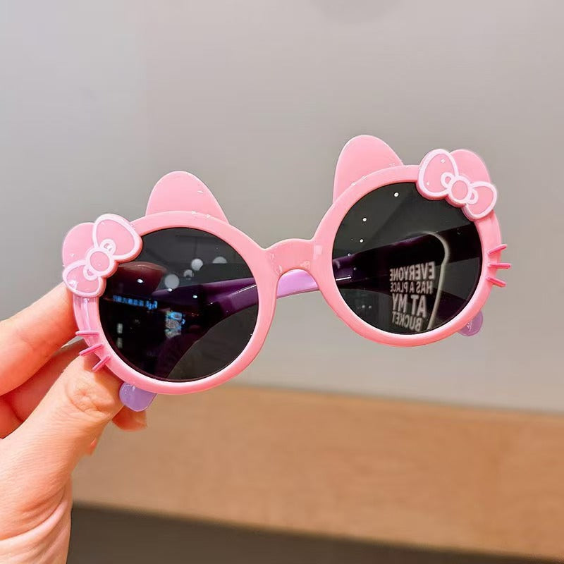 Spring & Summer Kids Sunglasses UV Protection Cat Bow Shades