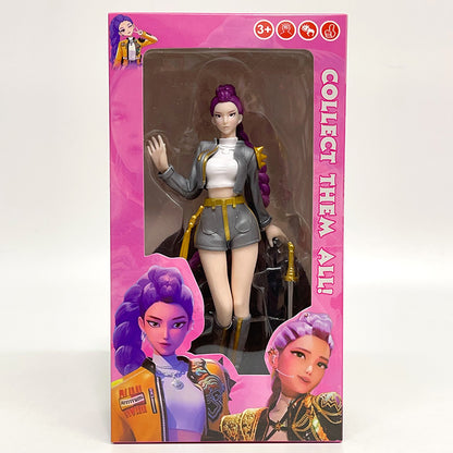 Demon Hunter Rumi Action Figure K-POP Inspired Desk Display Collectible (Blister Pack)