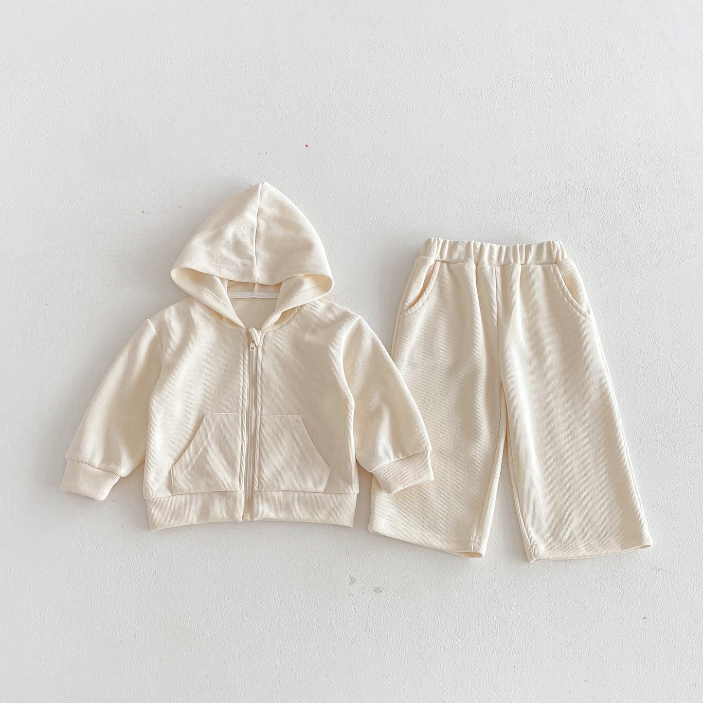 Personalized Kids’ Embroidered Hoodie & Jogger Set – Custom Name Toddler Tracksuit