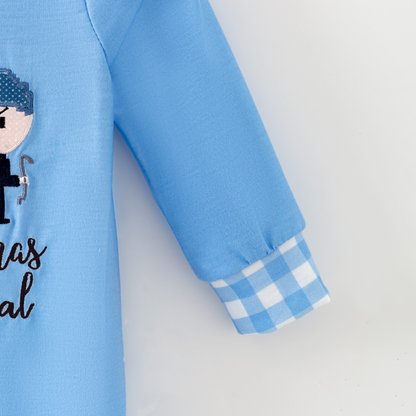 "Merry Christmas Ya Filthy Animal" Kids Christmas Embroidery Clothes
