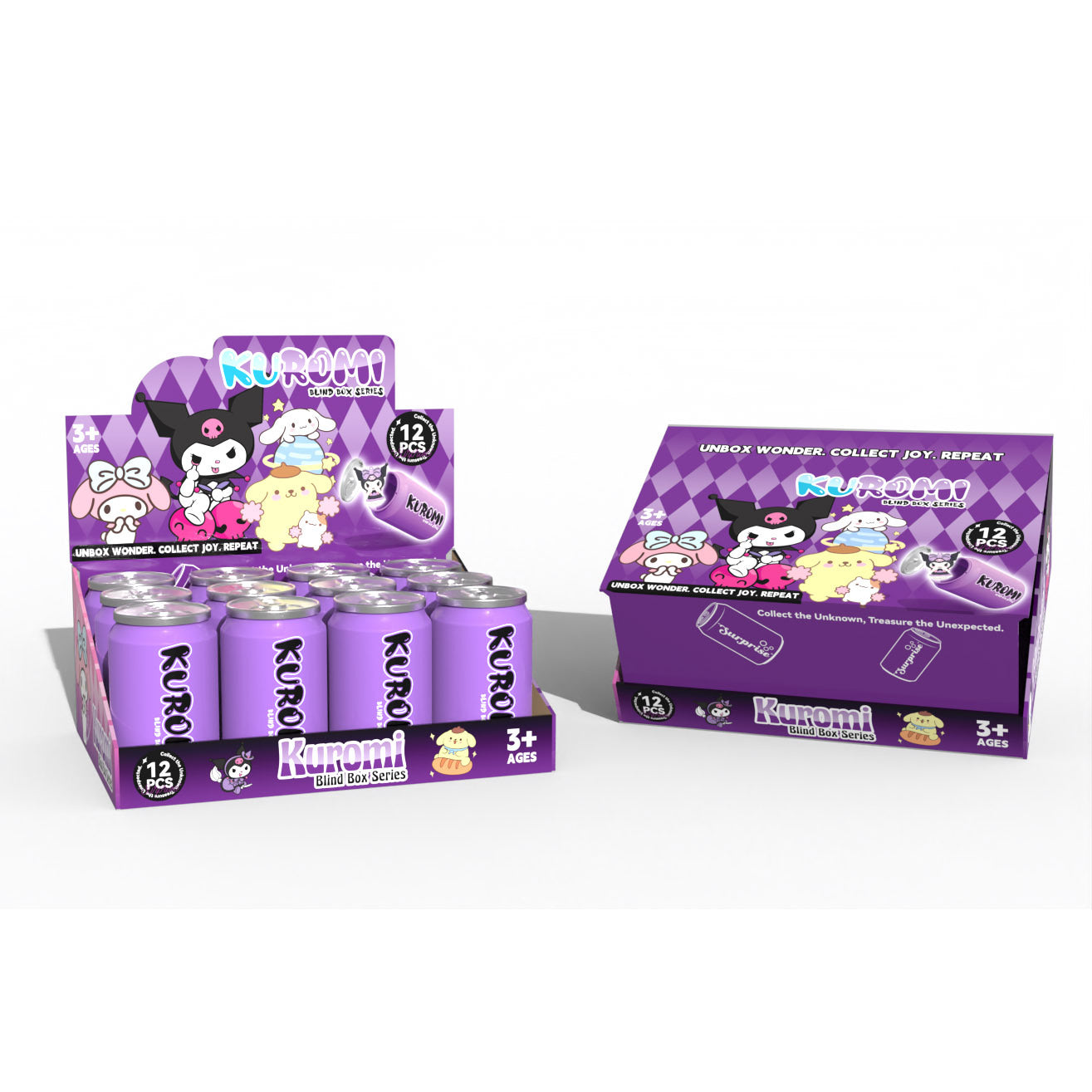 K-POP Demon Hunter Girl Group Soda Can Blind Box Key Chain Cartoon Anime Collectible Figure