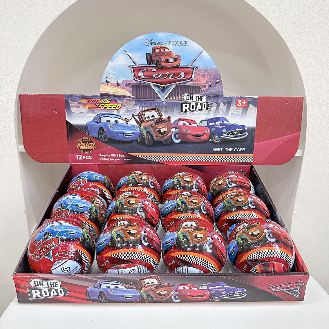 Cartoon Blind Capsule Toy Box Set of 12, Surprise Collectible Figures & Keychains