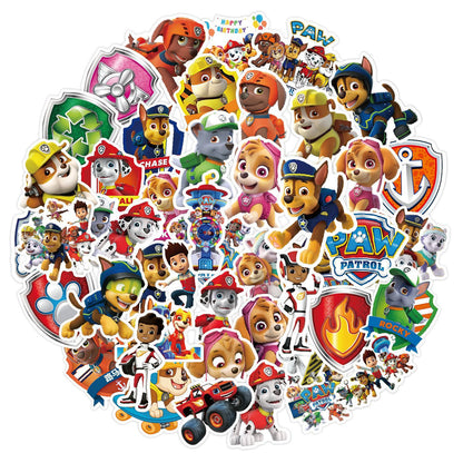 50Pcs Cartoon Character Stickers Waterproof Cartoon Decals for Laptop Phone & Water Bottle