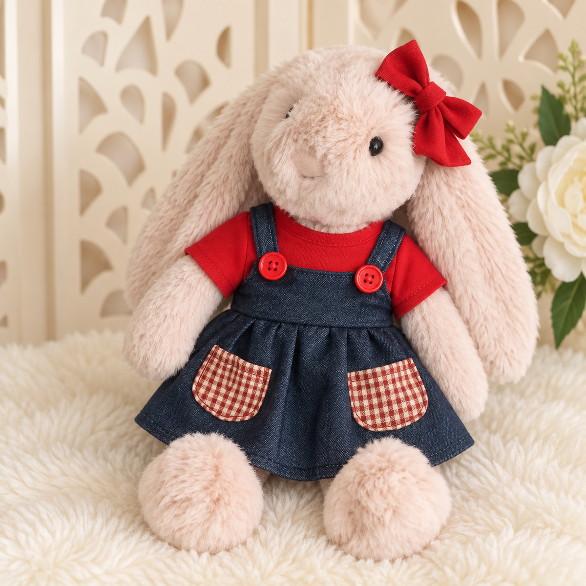 30cm(11.8 in) Bunny Doll Clothes – Cute Outfits & Dresses, Outfit Only