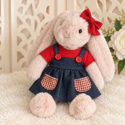30cm(11.8 in) Bunny Doll Clothes – Cute Outfits & Dresses, Outfit Only