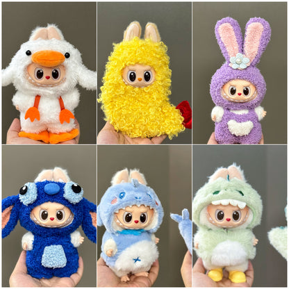 Labubu Pumpkin Duck Fried Shrimp Bunny Outfit Dress Up Changeable Costume