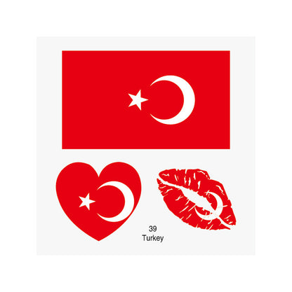 2026 World Cup Flag Temporary Tattoos Soccer Fan Face Stickers Water Transfer