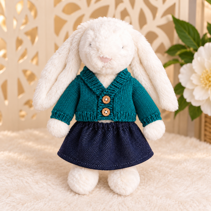 30cm(11.8 in) Bunny Doll Clothes – Cute Outfits & Dresses, Outfit Only