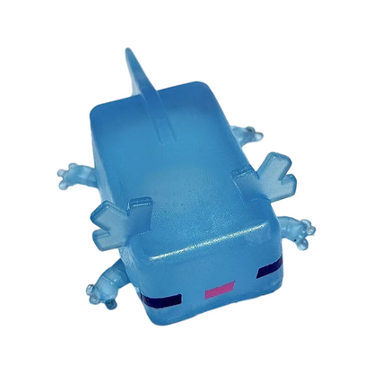 Clear Axolotl Squishy Soft Squeeze Stress Relief Fidget Toy