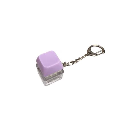 Keycap Stress Relief Keychain Keyboard-Style Pendant Charm