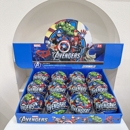 Cartoon Blind Capsule Toy Box Set of 12, Surprise Collectible Figures & Keychains