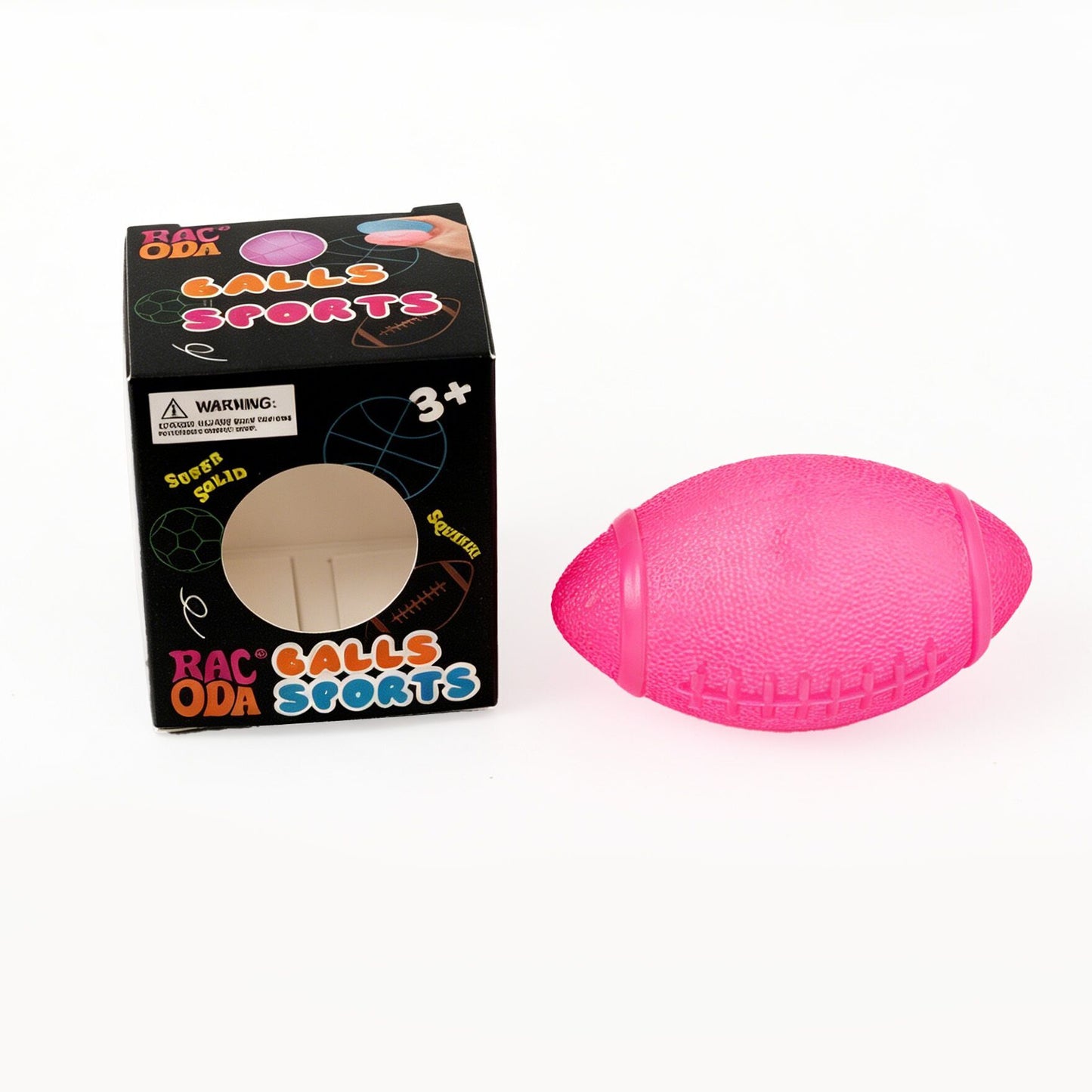 Semi-Transparent Squishy Stress Ball – Slow Rising Squeeze Toy for Anxiety Relief