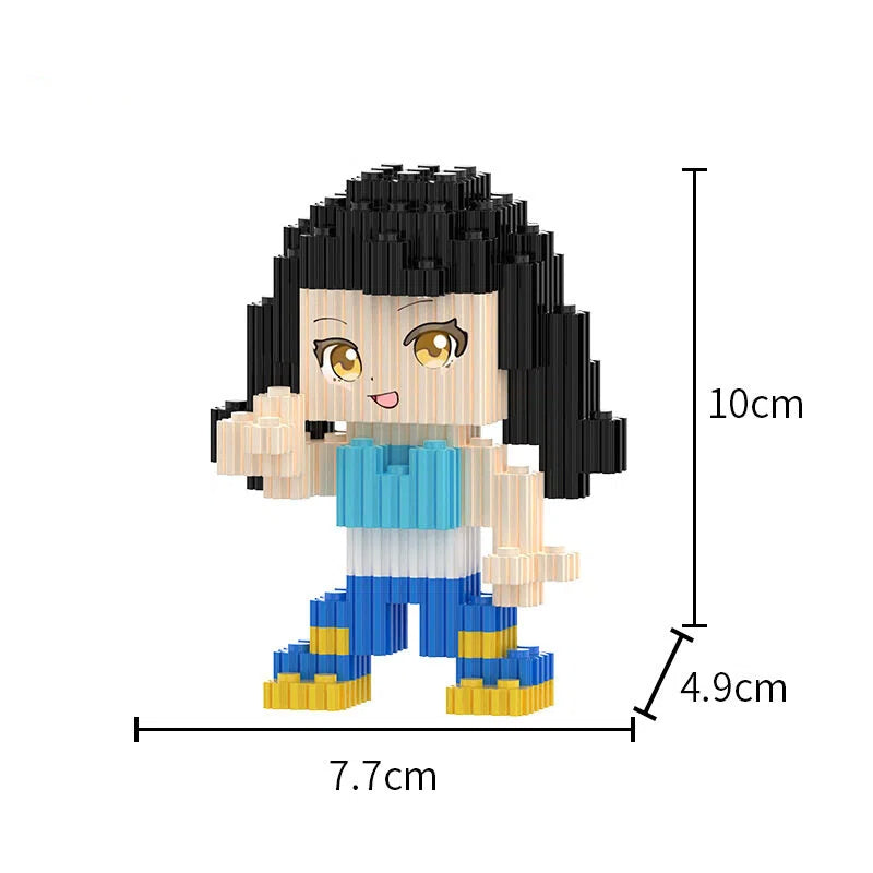 K-Pop Demon Hunters Mini Building Blocks Set, Small Particle Assembly Toy