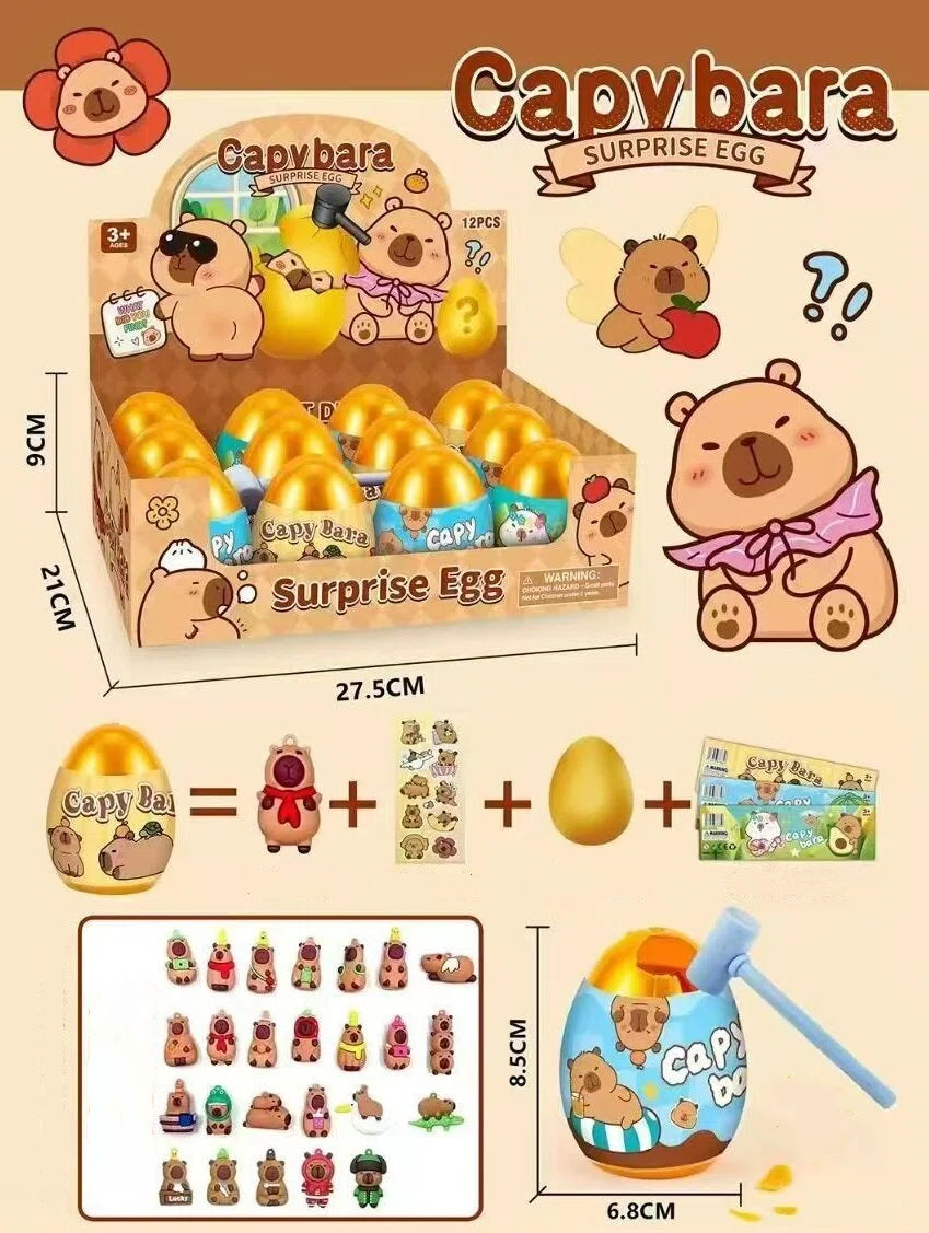 K-POP Demon Hunter Girls Blind Box Golden Egg Smash Toy Surprise Collectible Figures & Gifts