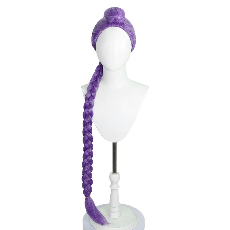 K-Pop Demon Hunters Saja Boy Group Cosplay Wig with Natural-Look Scalp | Anime Costume Wig