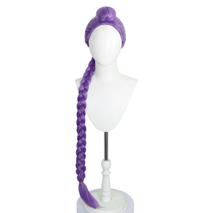 K-Pop Demon Hunters Saja Boy Group Cosplay Wig with Natural-Look Scalp | Anime Costume Wig