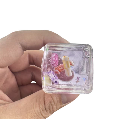 Underwater World Ice Cube Squishy Slow Rising Stress Relief Fidget Toy