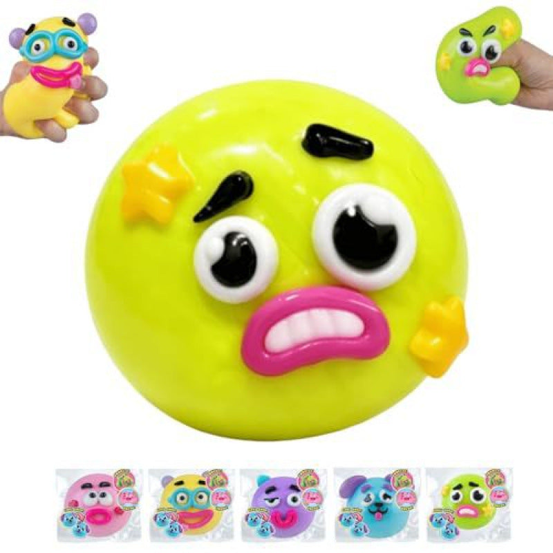 Dog Face Swap Squishy Realistic Stress Relief Squeeze Toy