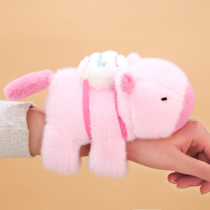 Plush Animal Slap Bracelets – Capybara, Panda & More