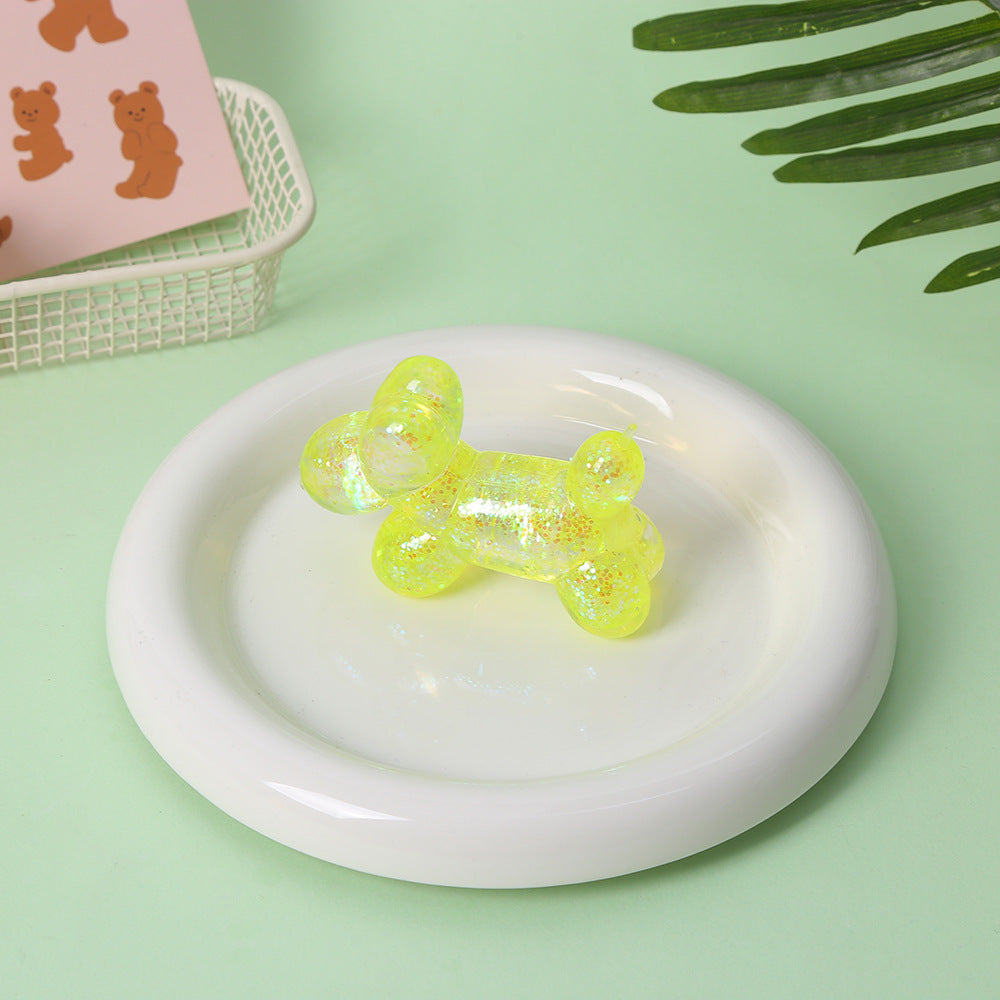 Balloon Dog Squishy Toy Slow Rising Stress Relief Squeeze Toy