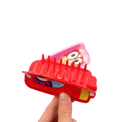 Cartoon Bluey Acrylic Hair Claw Clip for Girls Trendy Fan Merch Accessory