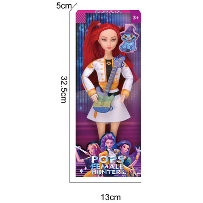 Kpop Demon Hunters Dolls Rumi Mira & Zoey Vinyl Figures Collectible Toy