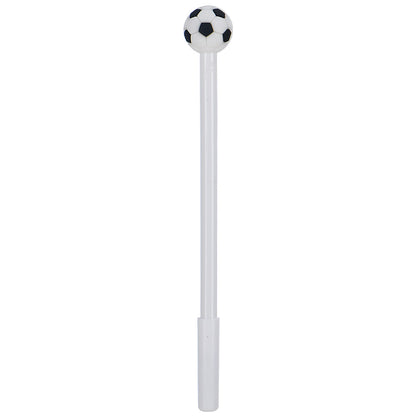 Sports Ball Silicone Top Gel Pen Black Ink Creative Ballpoint Pen