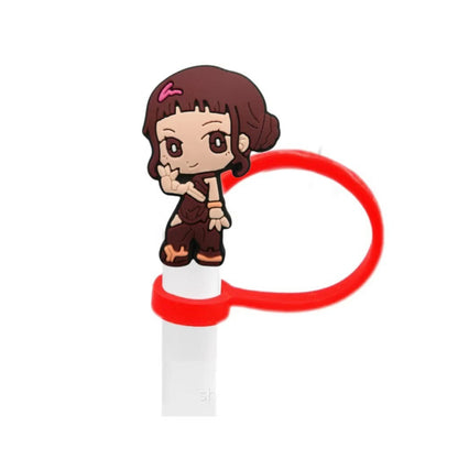 K-Pop Demon Hunters Straw Topper Fits 10mm Large Tumbler Straws Reusable Dust Cap