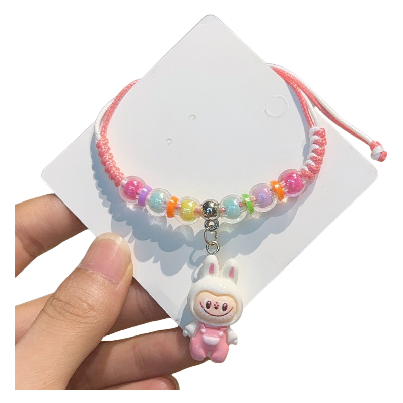 Cute Cartoon Woven Wrist Strap Bracelet Wholesale Trendy Monster Merchandise