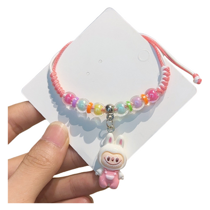 Cute Cartoon Woven Wrist Strap Bracelet Wholesale Trendy Monster Merchandise