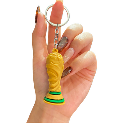 2026 World Cup Mascot Keychain Mexico USA Canada Soccer Fan Souvenir Pendant Memorabilia Bag Charm