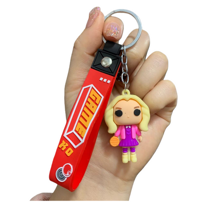 Stranger Things Inspired Monster Plant Silicone Key Chain Figure Bag & Car Key Accessory