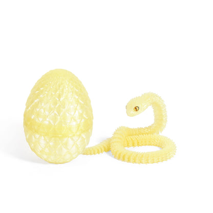 3D Printed Dragon Egg Fidget Toy with Articulated Dragon – Colorful Sensory Stress Relief Toy & Collectible Gift
