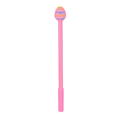 Cartoon Silicone Easter Bunny Pen Creative Topper Gel Pen Black Ink Journal Pen