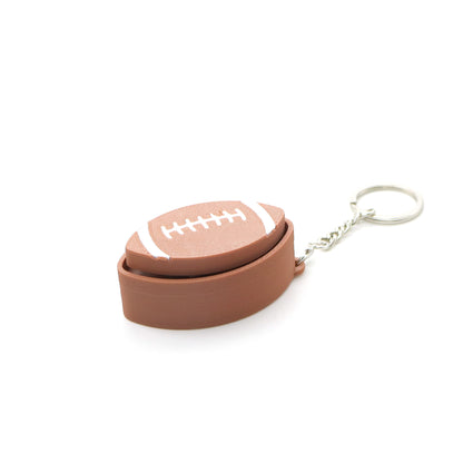 3D Printed Clicker Ball Keychain Stress Relief Fidget Pendant