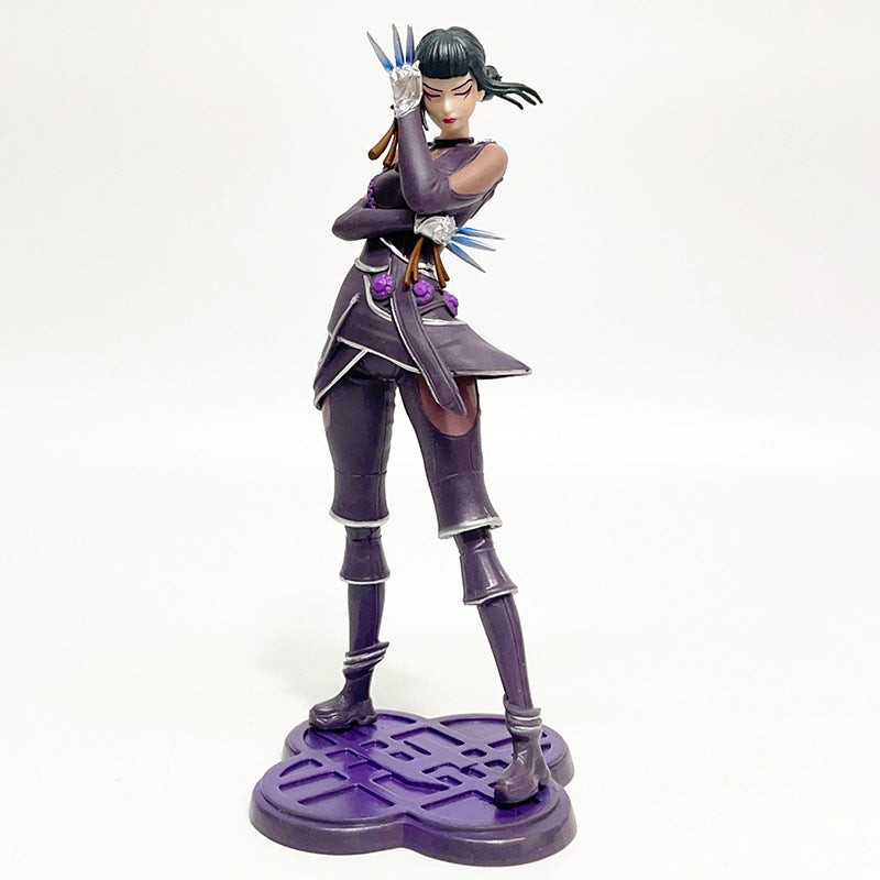 Demon Hunter Rumi Zoey Action Figure K-POP Inspired Desk Display Collectible (Blister Pack)